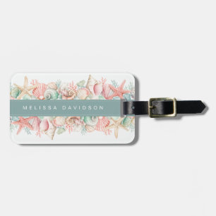 Pretty Seashells Luggage Tag
