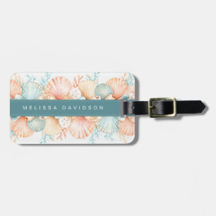 Pretty Seashells Luggage Tag
