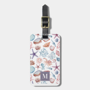 Pretty Seashells Luggage Tag