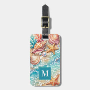 Pretty Seashells Luggage Tag