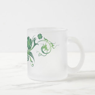 Pretty Shamrock Irish Mug