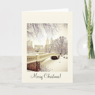 Pretty Snow - Winter - Christmas Holiday Card