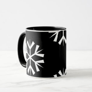 pretty SNOWFLAKE pattern Mug