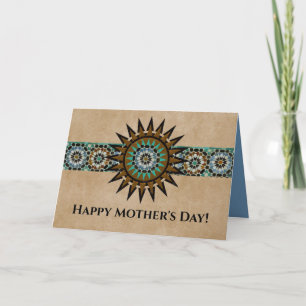 Pretty Southwestern Mother's Day Card