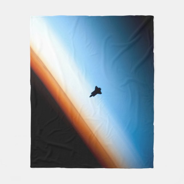 Pretty Space Fleece Blanket (Front)