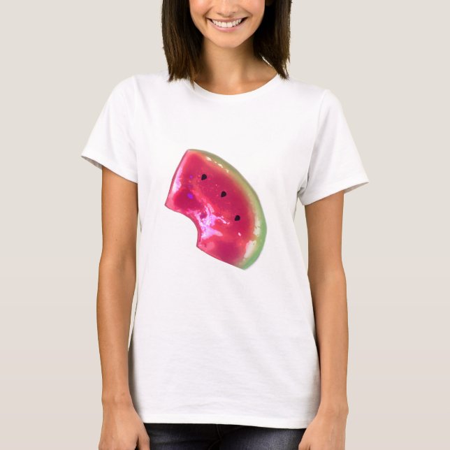 Pretty Sparkly Watermelon T-Shirt (Front)