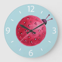 Pretty Spherical Abstract Watercolor Ladybug Kids