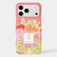 Pretty Spring Danish Pastel Floral Watercolor Art