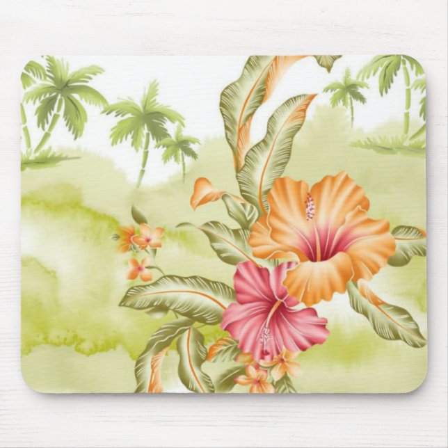 pretty spring flowers mouse mat (Front)