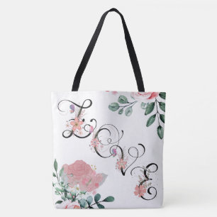 Pretty Spring Love/Faith Fashion Tote Bag