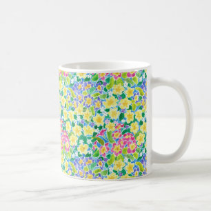 Pretty Spring Primroses Coffee Mug, Mug