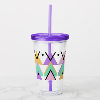 Pretty Spring Straw Cup