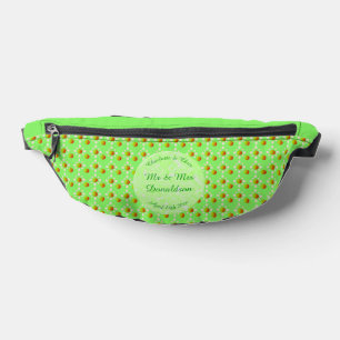 Pretty Spring Wedding Apple blossom and Apples Bum Bags