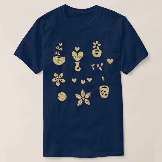Pretty Sticker set 1 T-Shirt (Design Front)