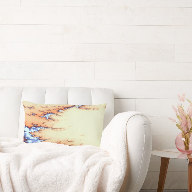 PRETTY STREAM WATER LUMBAR CUSHION (Couch)