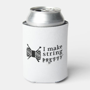 Pretty String/Yarn Can Cooler
