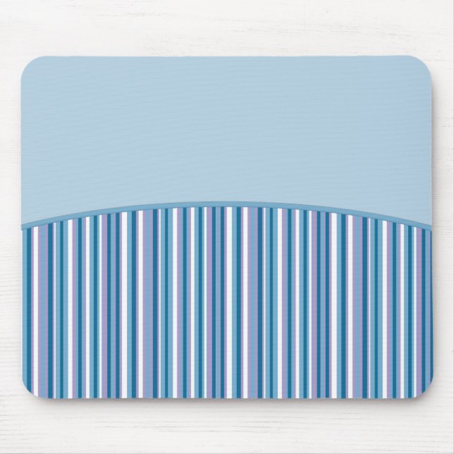 Pretty Striped Mousepad (Front)
