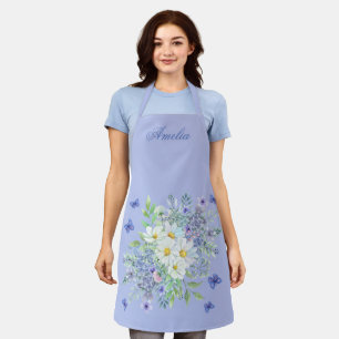 Pretty Stylish Garden Florals Apron