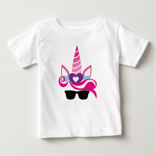 Pretty Summer Unicorn Baby T-Shirt