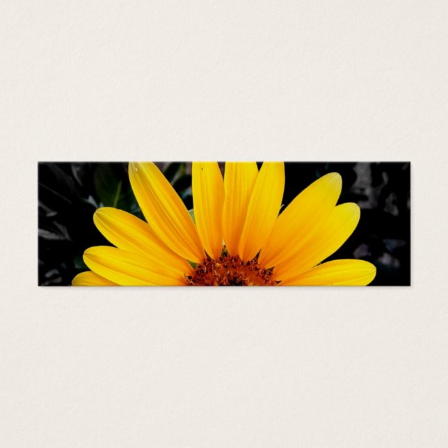 Pretty Sunflower Bookmark (Front)