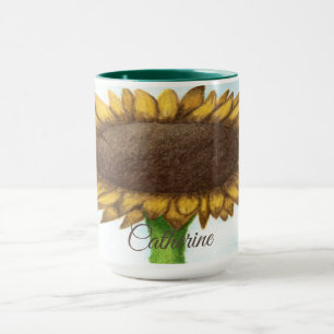 Pretty Sunflower Mug