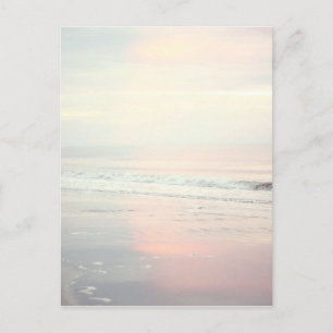 Pretty Sunrise Beach Scene Postcard