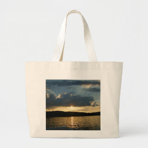 Pretty Sunset Large Tote Bag