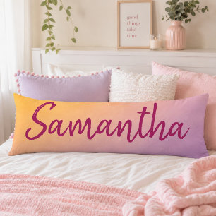 Pretty Sunset Ombre  Body Cushion