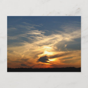 Pretty Sunset Postcard