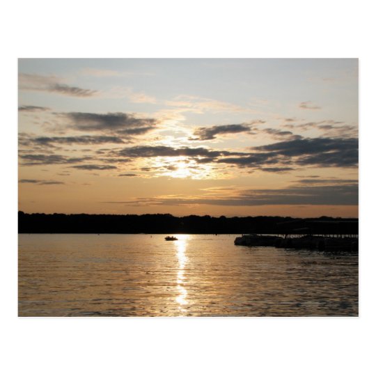 Pretty Sunset Postcard