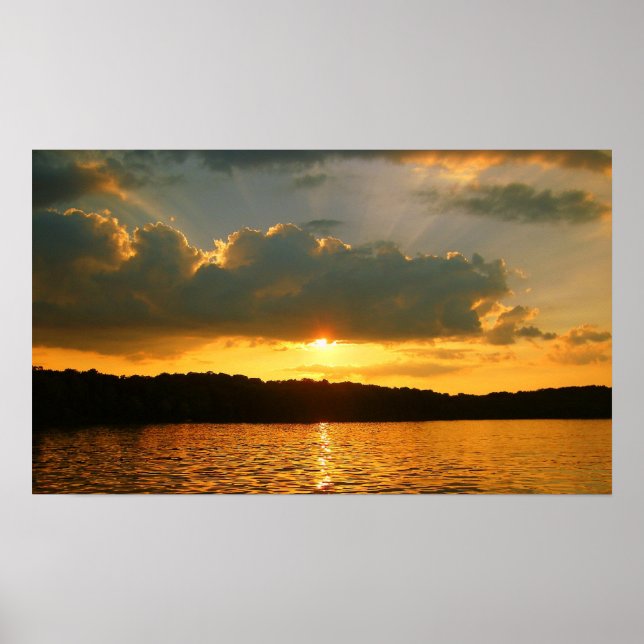 Pretty Sunset Poster (Front)