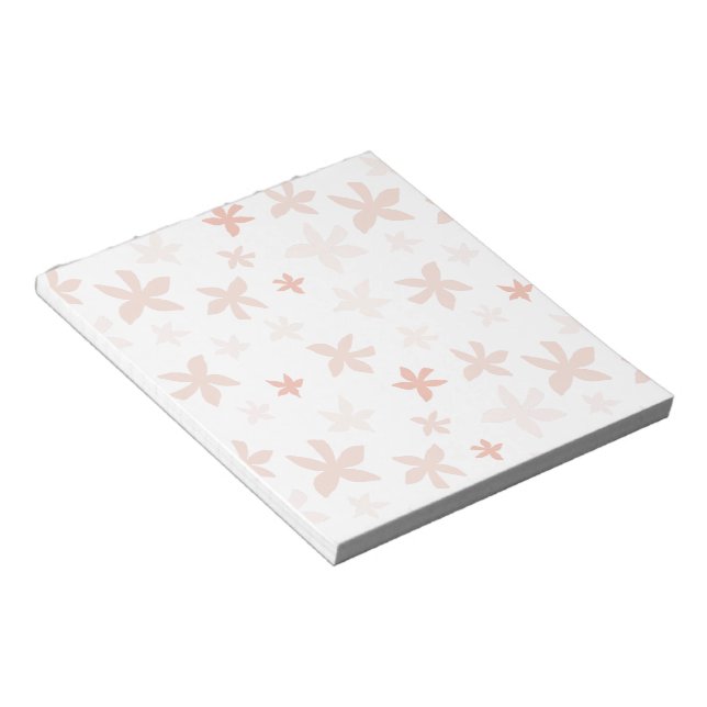 Pretty Tan Design Notepad (Angled)