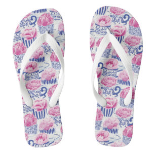 Pretty Tea Flip Flops