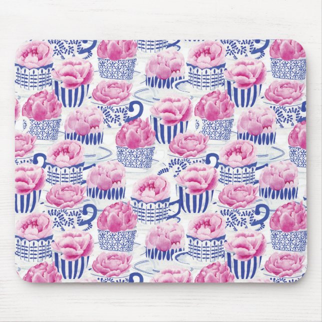 Pretty Tea Mouse Mat (Front)