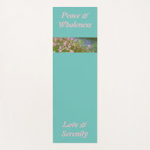 Pretty teal & pink, can add your text & image