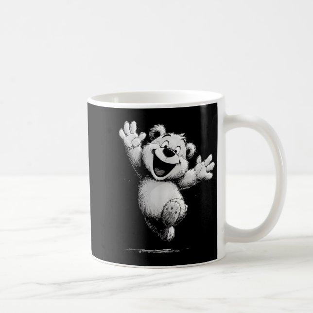 Pretty Teddy Look Coffee Mug (Right)