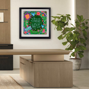 Pretty Thank You Teachers Appreciation Inspirivity Poster