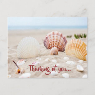 Pretty Thinking of You Postcard