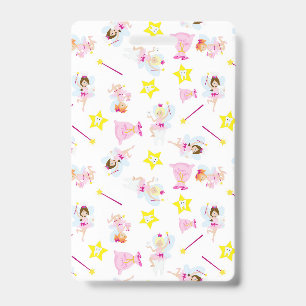 Pretty Tooth Fairy Magic Wand White Teeth ID Badge