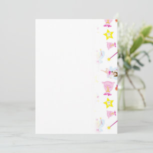 Pretty Tooth Fairy Magic Wand White Teeth Save The Date