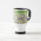 Pretty Travel Mug: Lilies of the Valley, Mauve