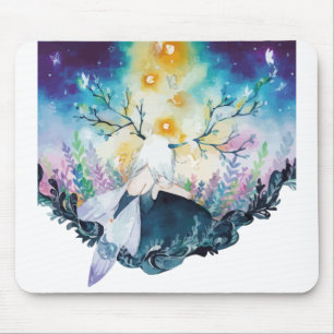 Pretty Tree Fairy Mouse Mat