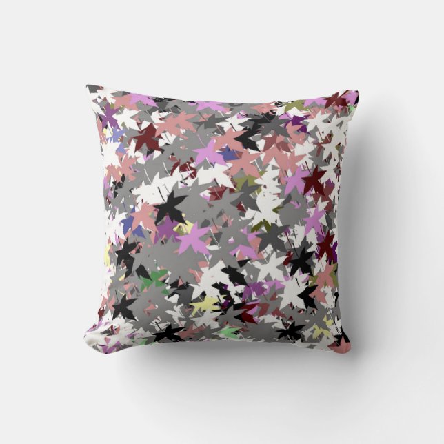 PRETTY TREE LEAVES CUSHION (Front)