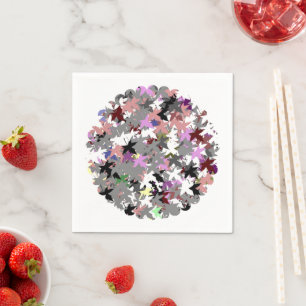 PRETTY TREE LEAVES NAPKIN