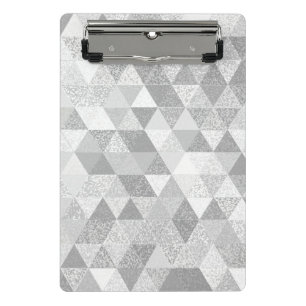 Pretty Triangle grunge Pattern II + your ideas Mini Clipboard