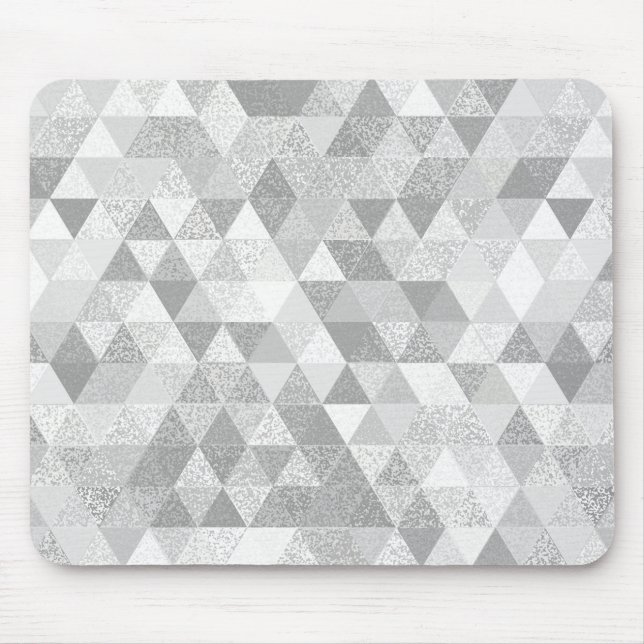 Pretty Triangle grunge pattern II + your ideas Mouse Mat (Front)