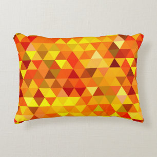 Pretty Triangle pattern I + your ideas Decorative Cushion