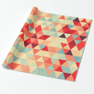 Pretty Triangle pattern II + your ideas Wrapping Paper