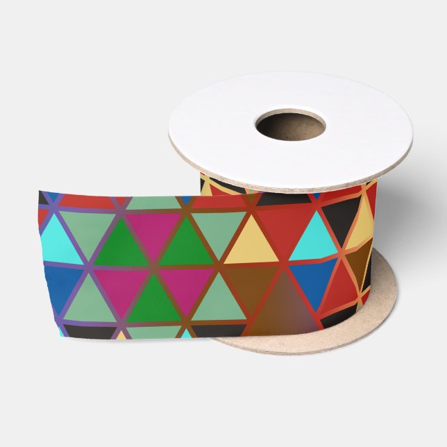 Pretty Triangle pattern III + your ideas Satin Ribbon (Spool)