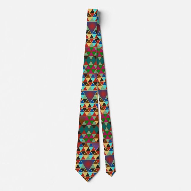 Pretty Triangle pattern III + your ideas Tie (Front)